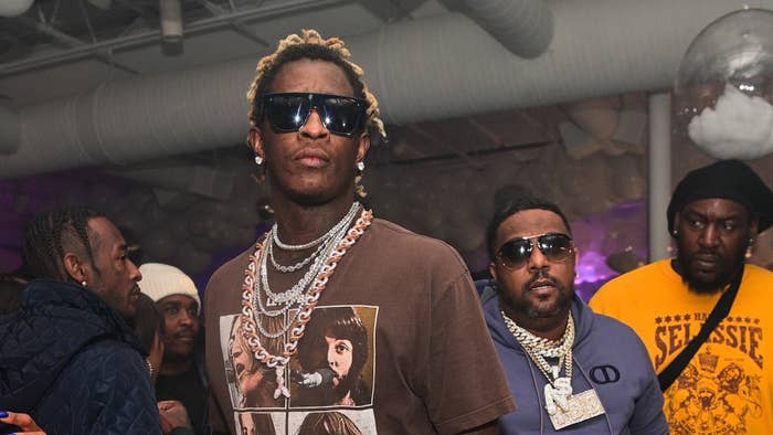 Young Thug attends Lil Baby&#x27;s Ice Ball