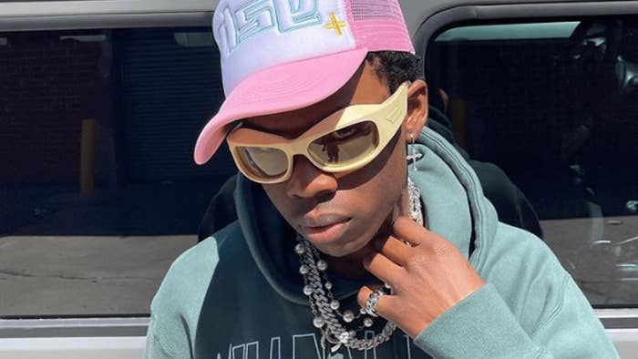 Nigerian artist Rema poses for a photo