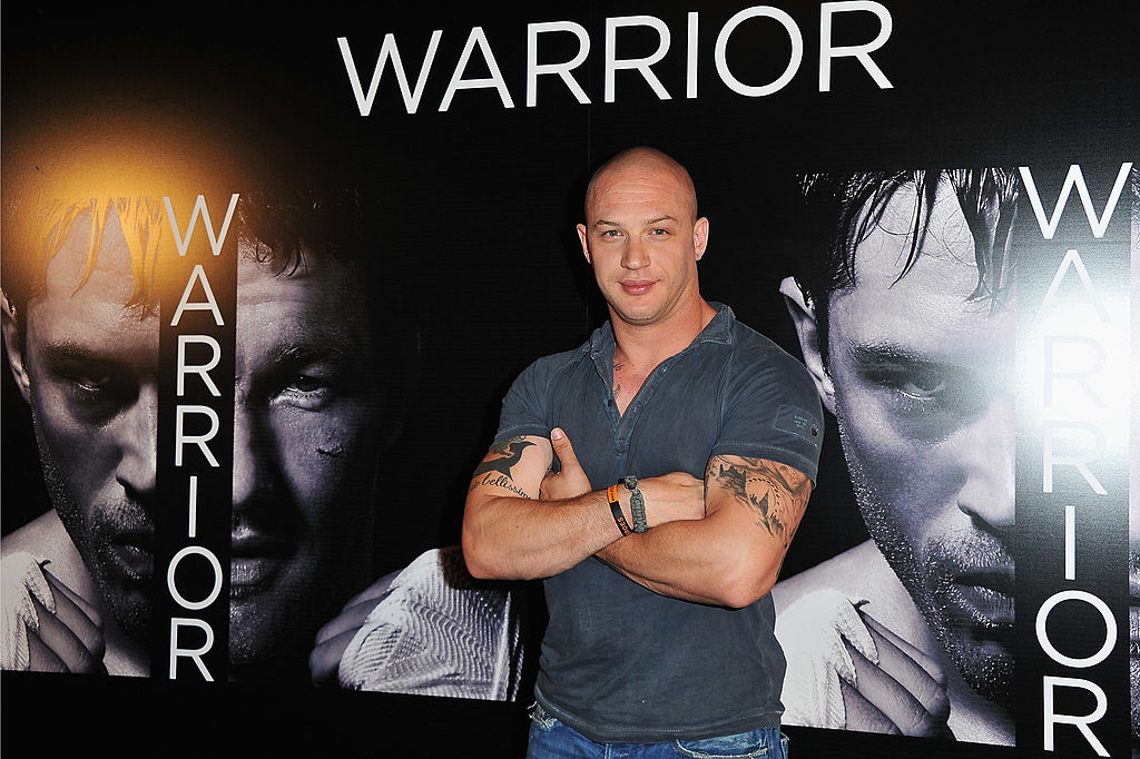 Tom Hardy at an event for the movie Warrior