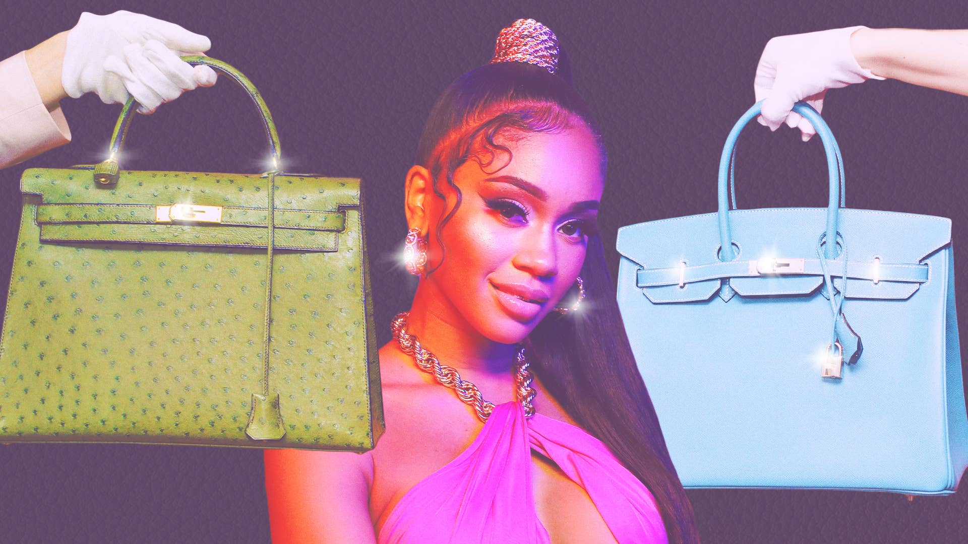 Saweetie's Birkin Bag is Super Rare and Could Be Worth Up to