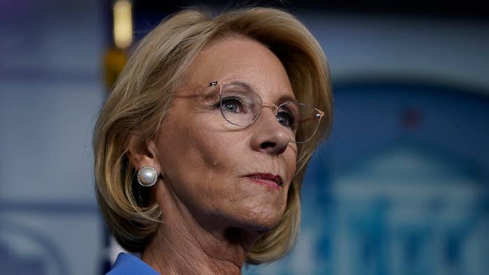 betsy devos resigns