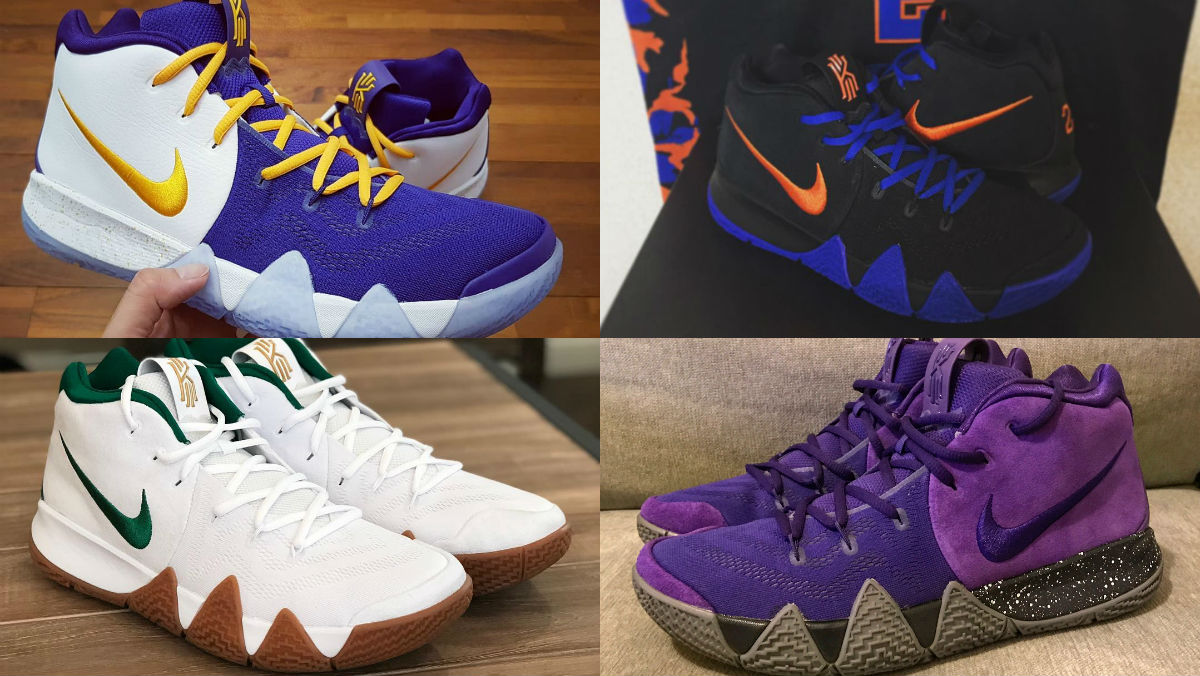 Purple best sale kyrie 4