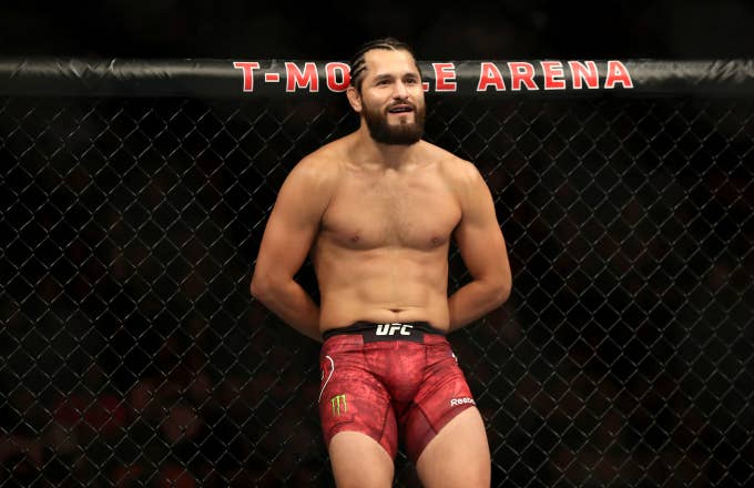 Jorge Masvidal of the United States looks on during a UFC 239