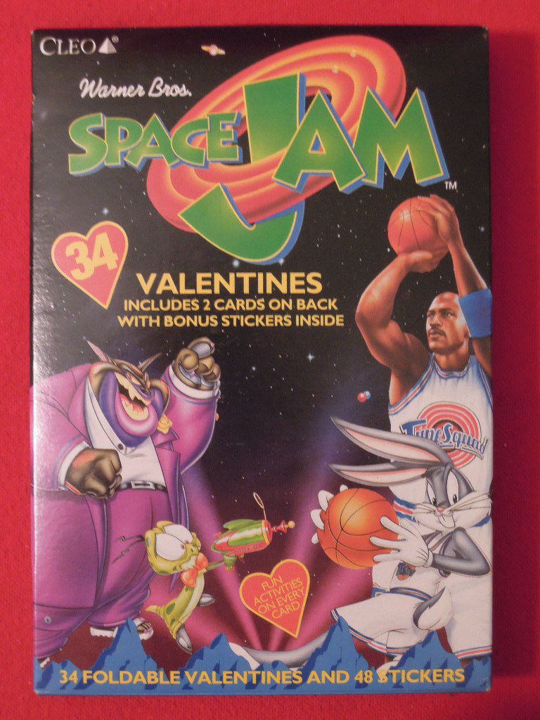 Michael Jordan Space Jam Valentine