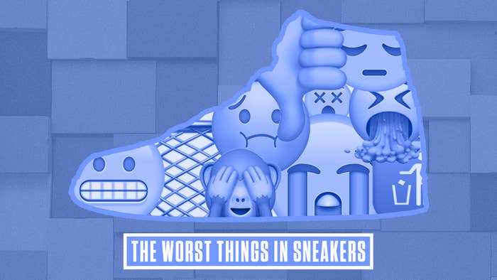 worst things in sneakers