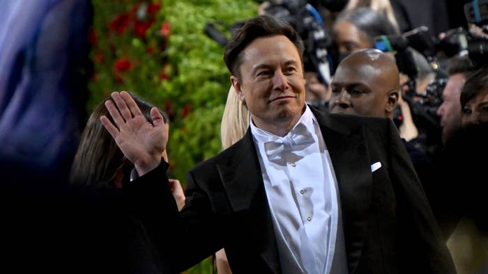 Elon Musk attends The 2022 Met Gala Celebrating &quot;In America: An Anthology of Fashion&quot;