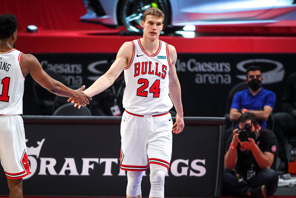 Lauri Markkanen Bulls Pistons 2021