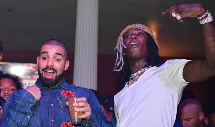 Drake and Young Thug