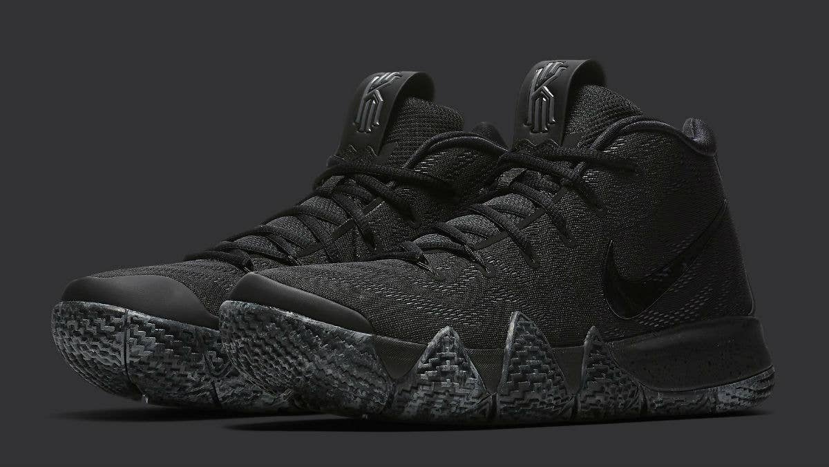 'Triple Black' Nike Kyrie 4 Dropping This Week | Complex