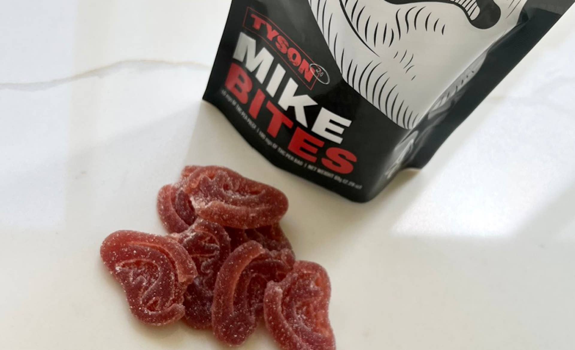 Mike Tyson's ear-shaped weed gummies 'Mike Bites'