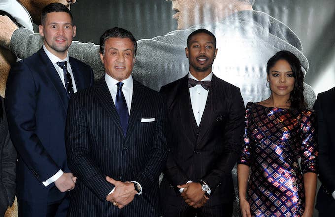 Cast attends the European Premiere of &#x27;Creed.&#x27;