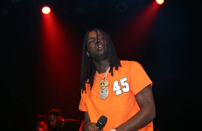 Chief Keef performing in New York City.
