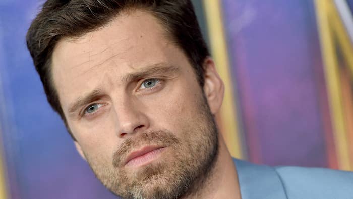 Sebastian Stan attends the World Premiere of &#x27;Avengers: Endgame.&#x27;