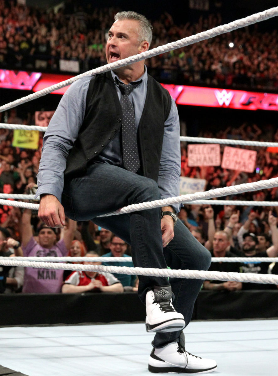 Shane McMahon Wearing the Wing It Air Jordan 2