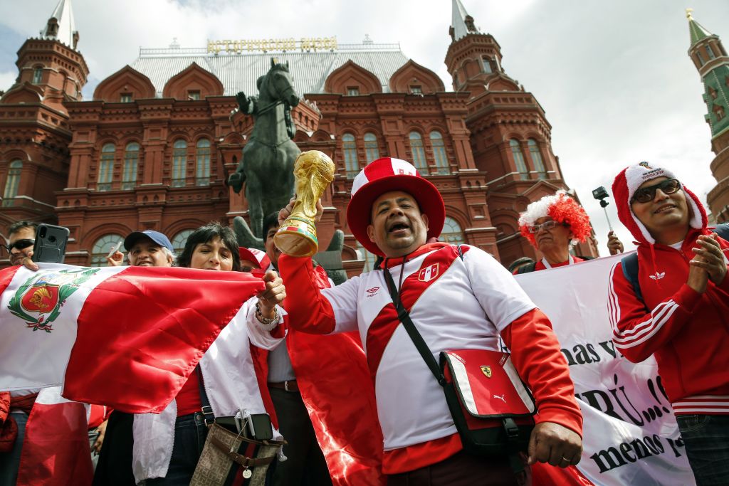 Peru Supporters World Cup 2018 Getty