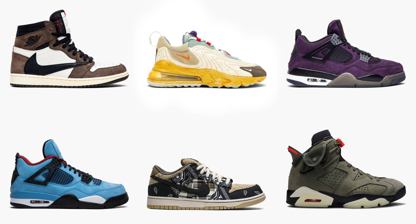 10 of Travis Scott's Most Coveted Sneaker Collaborations |