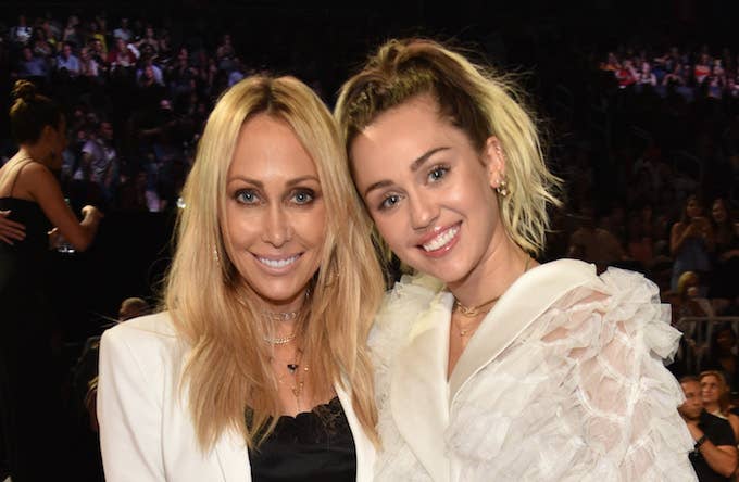 Tish and Miley Cyrus in Las Vegas