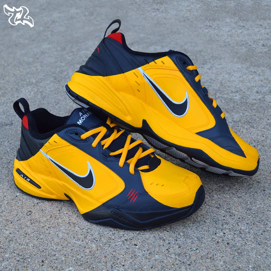 Custom DAD SHOES!! (Nike Air Monarch's) - Jordan Vincent 