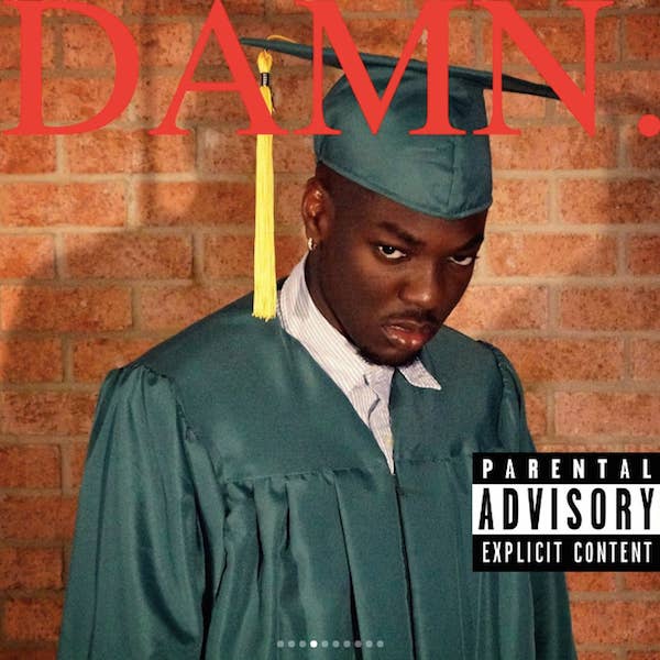 Student Recreates Album Covers for Graduation Photos