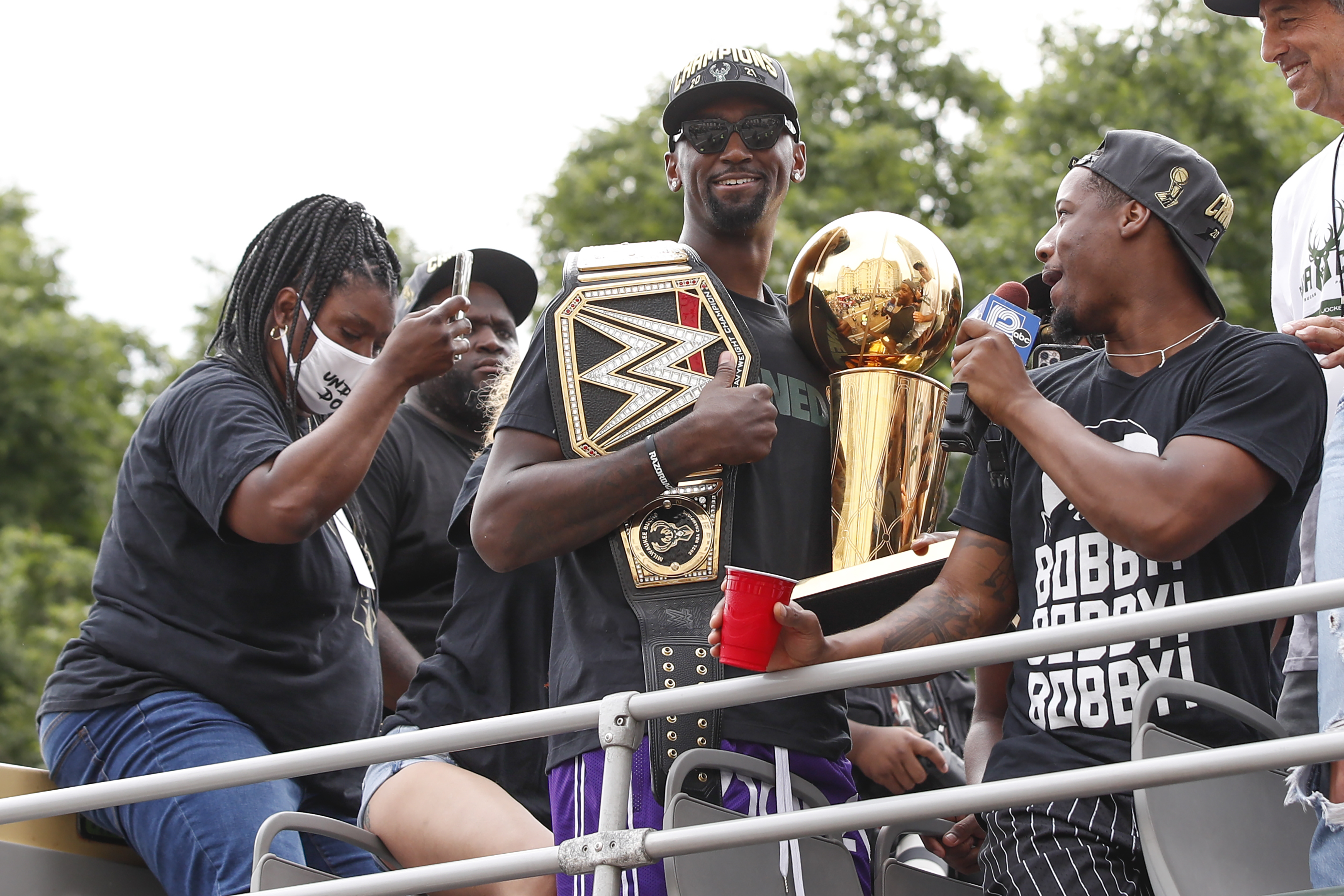 Bobby Portis Bucks Parade 2021