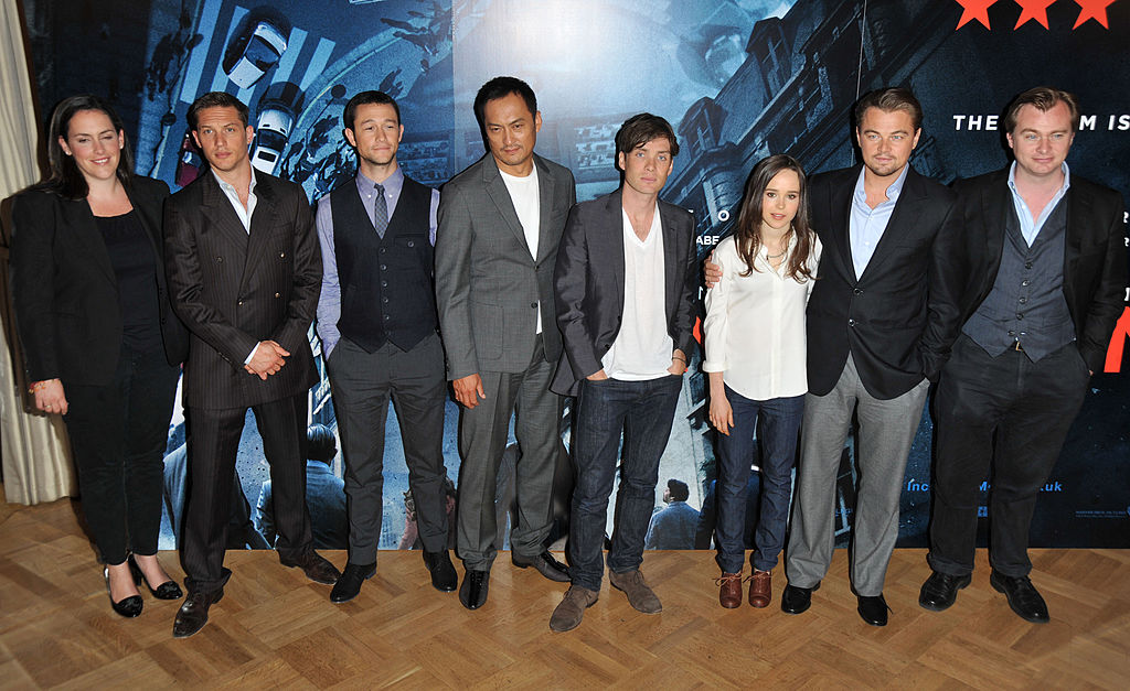 The cast of Inception