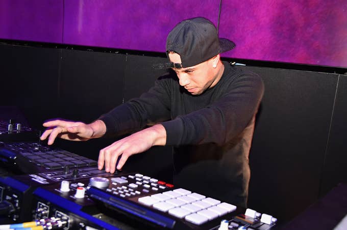 AraabMuzik performs at the SoundCloud Artist Forum Afterparty