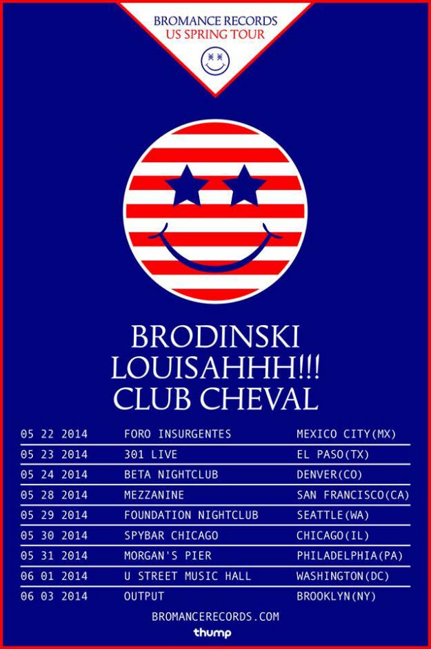 bromance american tour 2014 dates