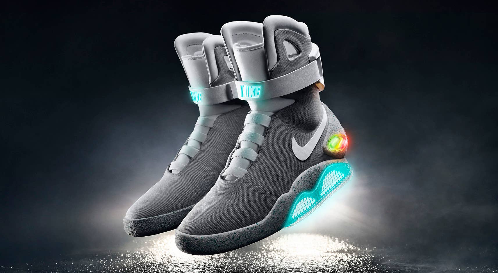 2016 Nike Mag Back to the Future Shoes