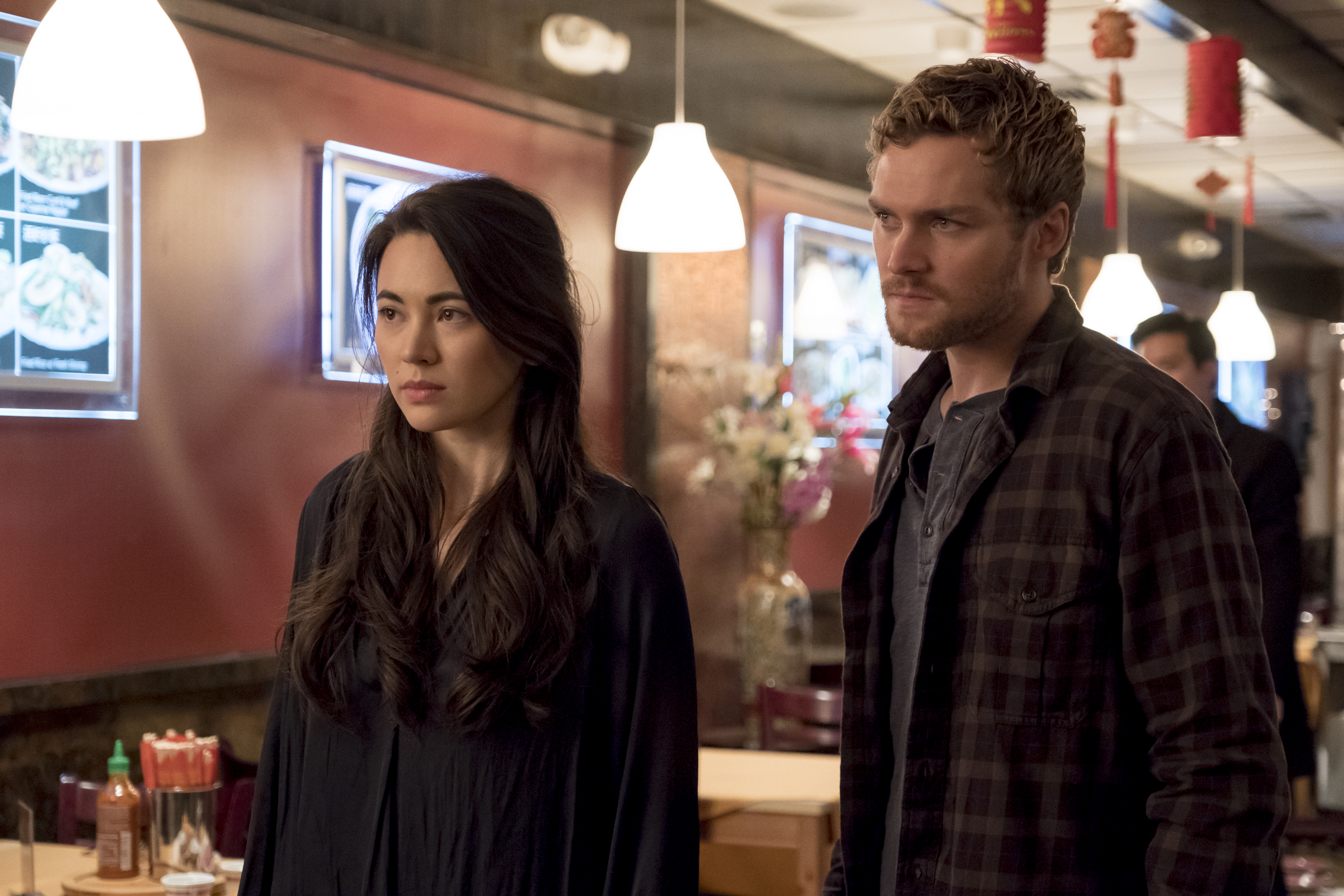 Colleen Wing and Danny Rand in season 2 of &#x27;Marvel&#x27;s Iron Fist&#x27;