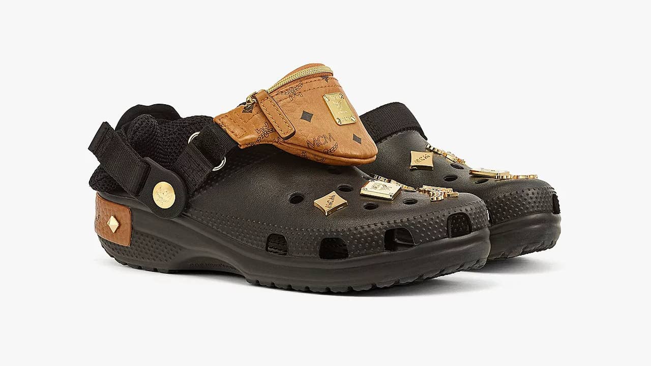 A look at a new pair of Crocs is shown