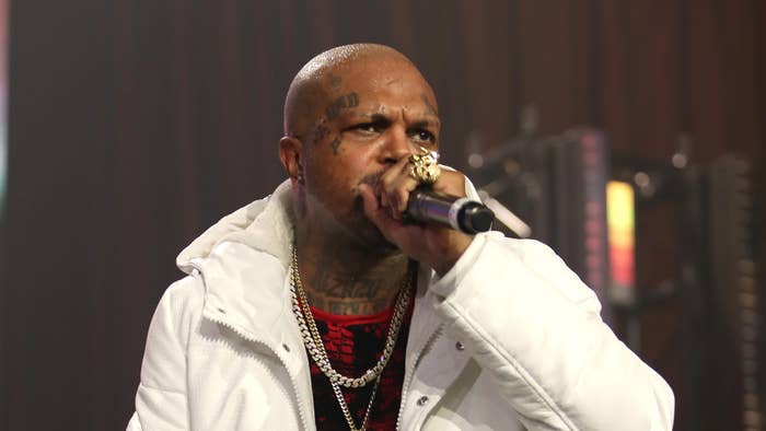 DJ Paul of the group Three 6 Mafia performing at the recent VERZUZ event