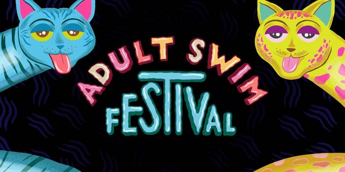 Adult Swim festival poster.