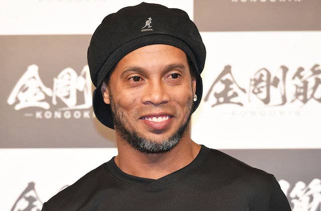 This is a picture of Ronaldinho.