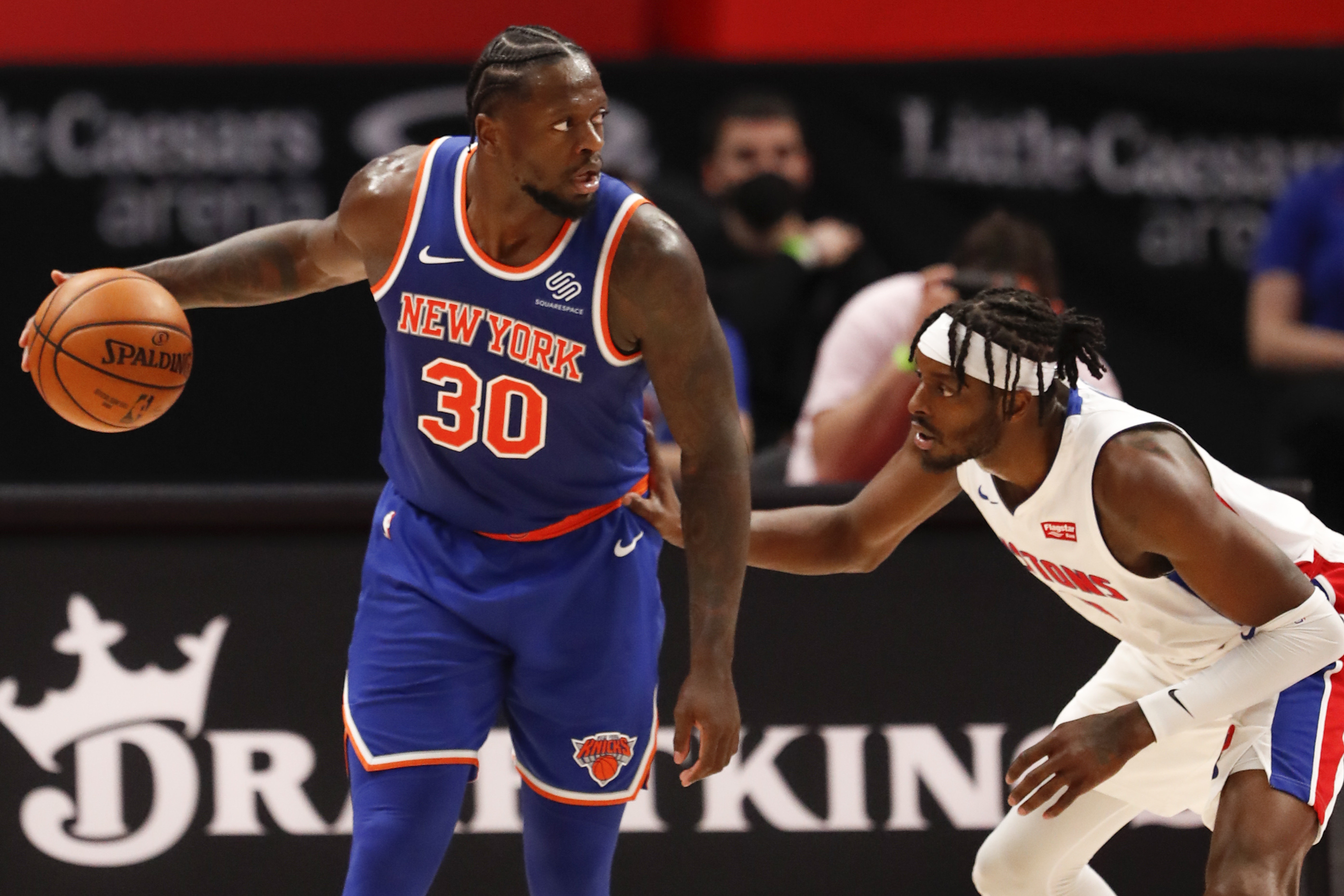 Julius Randle Knicks Pistons Detroit 2021