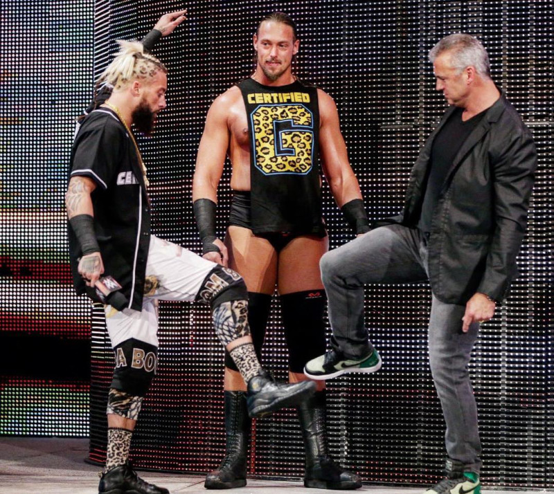 Enzo Amore &amp; Shane McMahon Sneaker Battle