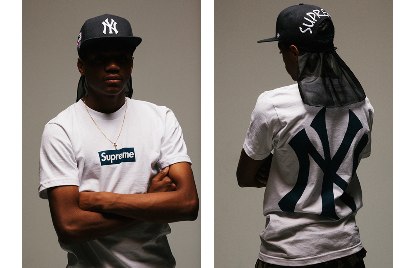 Supreme, Shirts, Supreme Yankees Baseball Jersey
