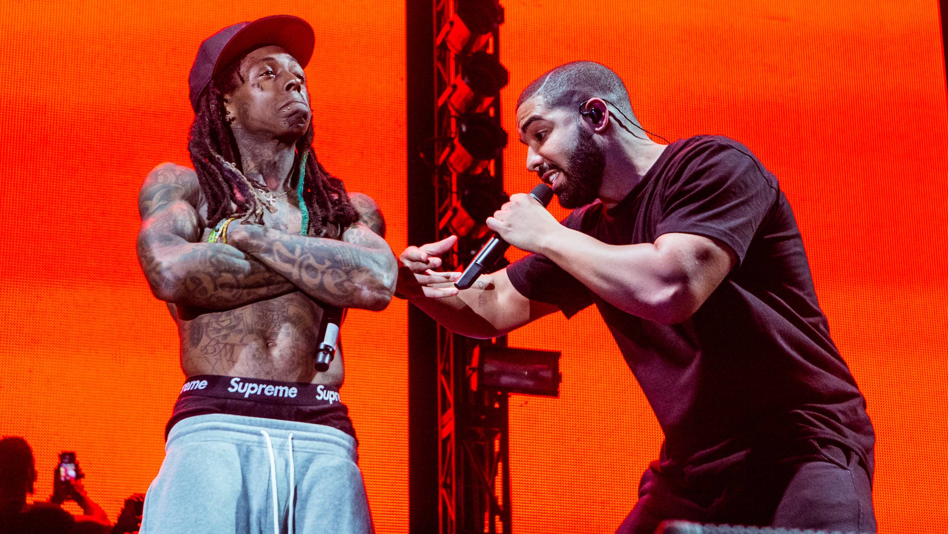 Lil Wayne and Drake