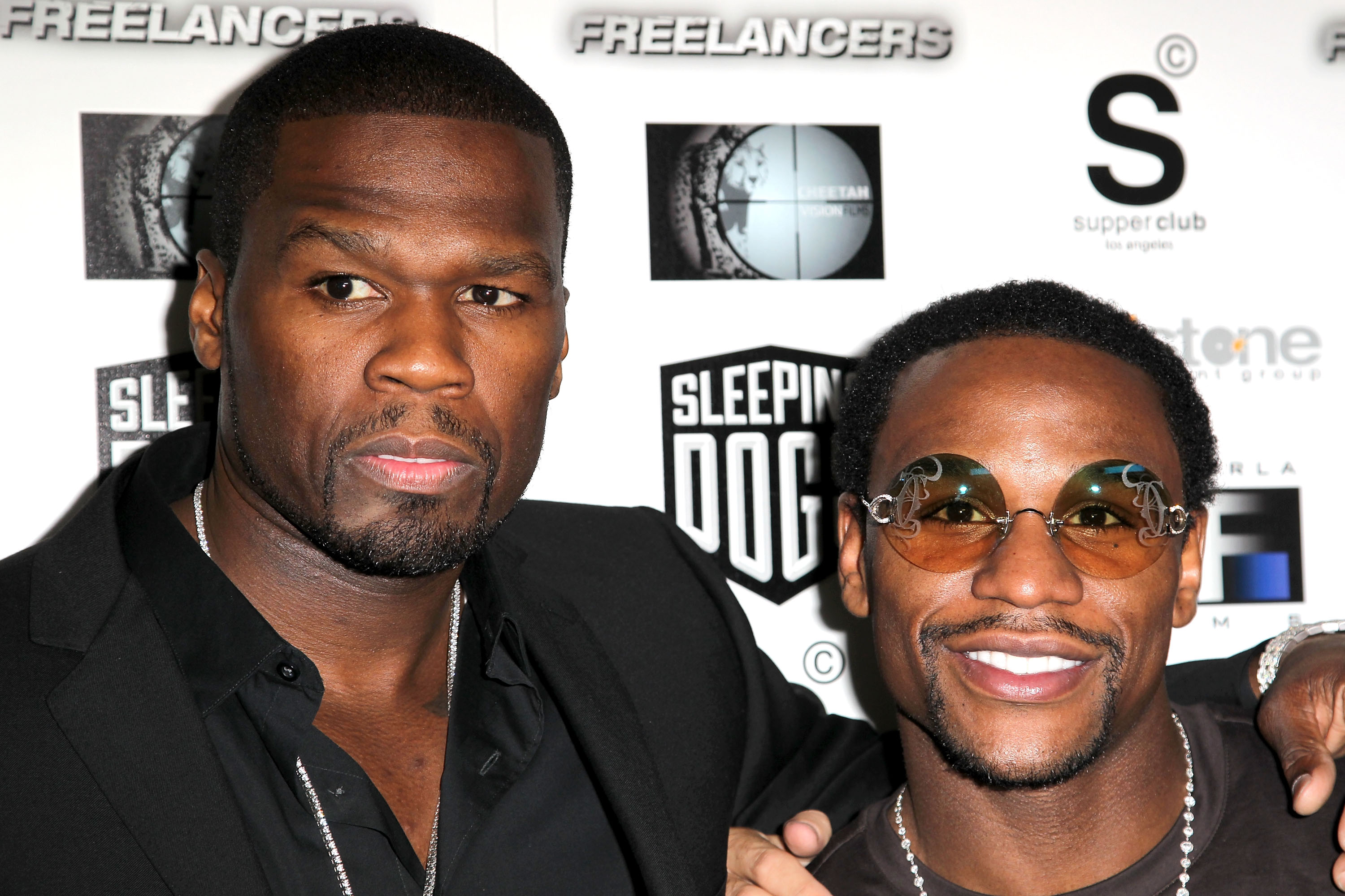 50 Cent and Floyd Mayweather