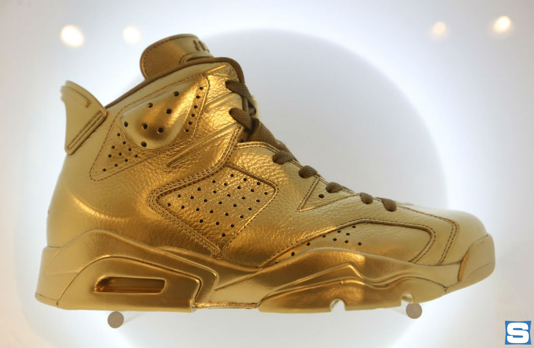 Gold Air Jordan 6