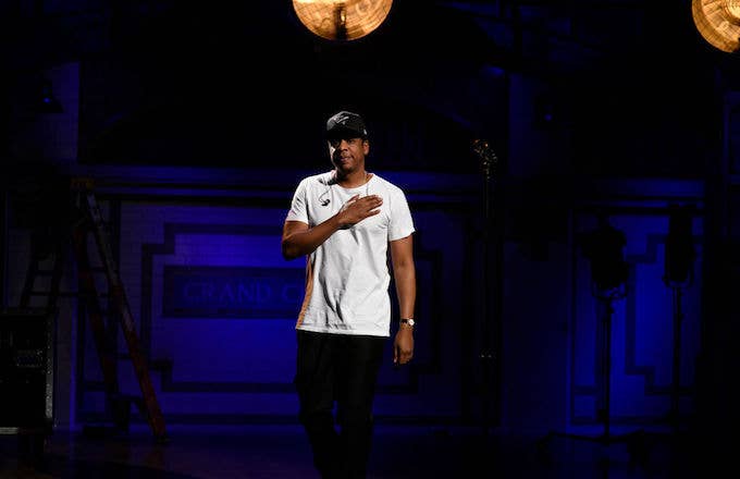 Jay Z performs &#x27;4:44&#x27; in studio 8H on September 30, 2017