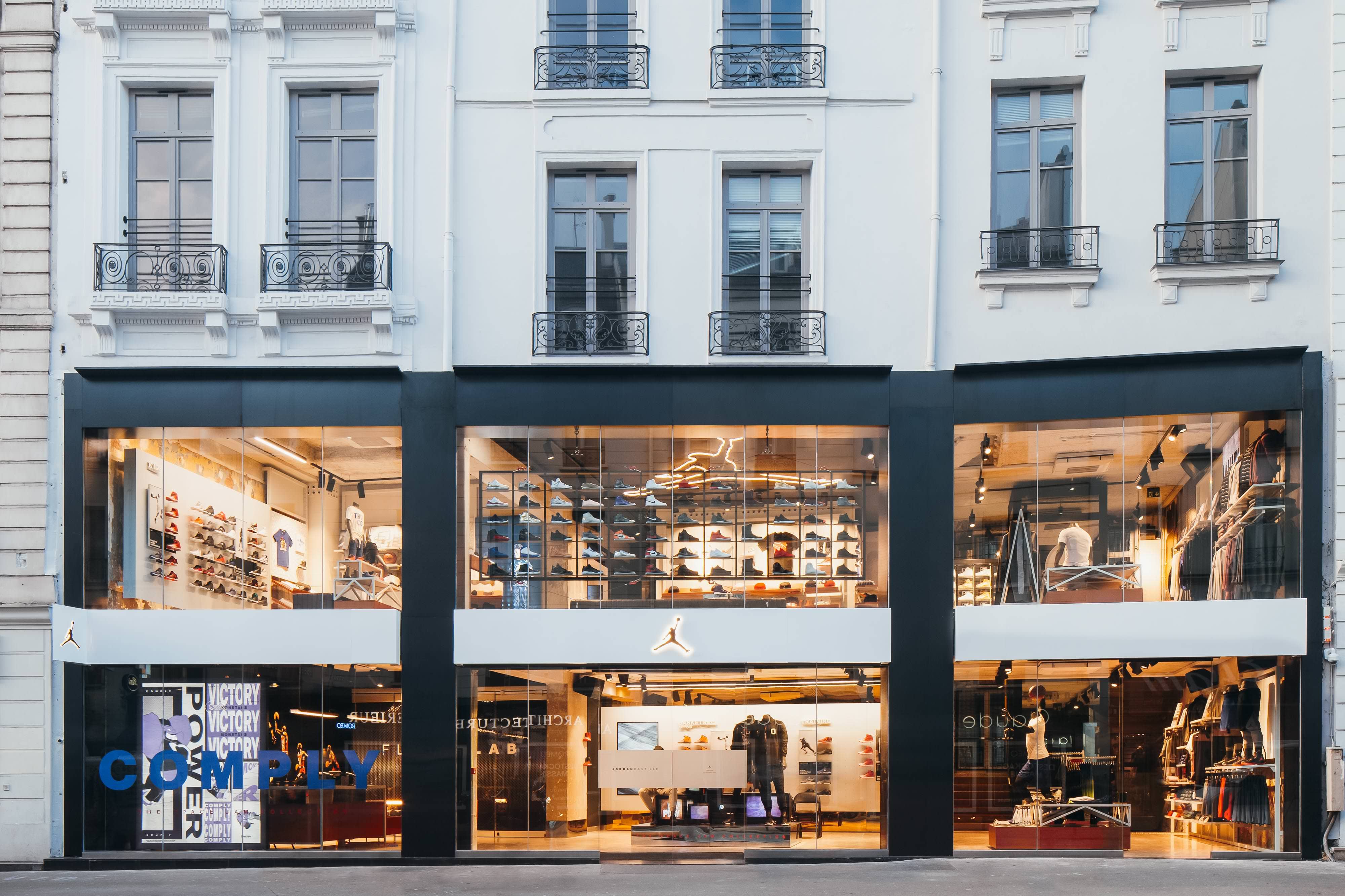 Go Inside the First-Ever Air Jordan Store in Europe