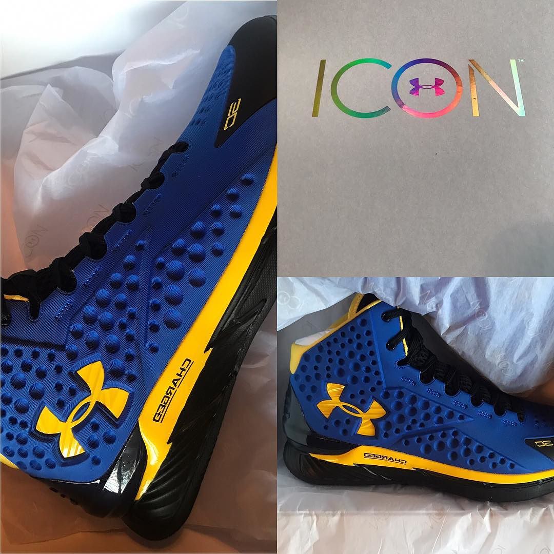 Under Armour Icon Curry 1 Designs Warriors