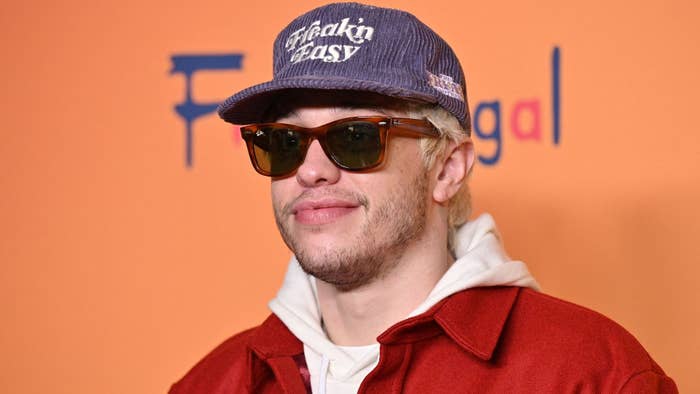 Pete Davidson arrives for Tubi&#x27;s &quot;The Freak Brothers&quot; experience