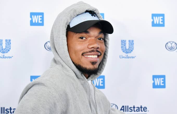 Chance The Rapper attends WE Day California