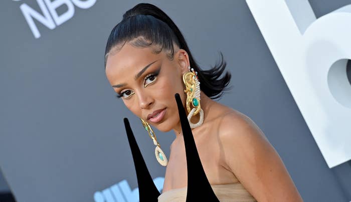 Doja Cat attends 2022 Billboard Music Awards