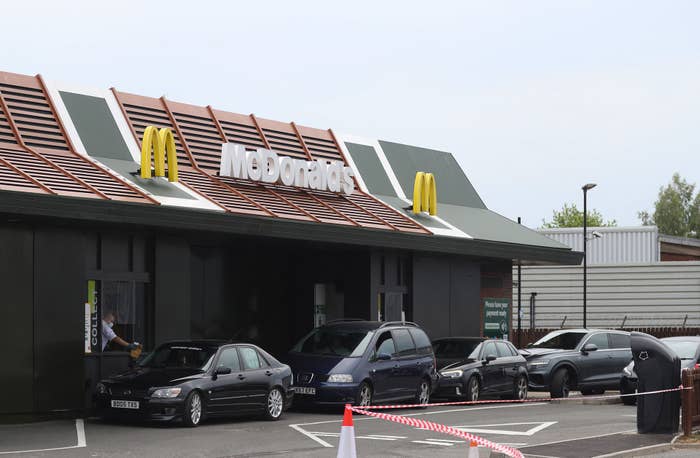 McDonald&#x27;s drive-thru