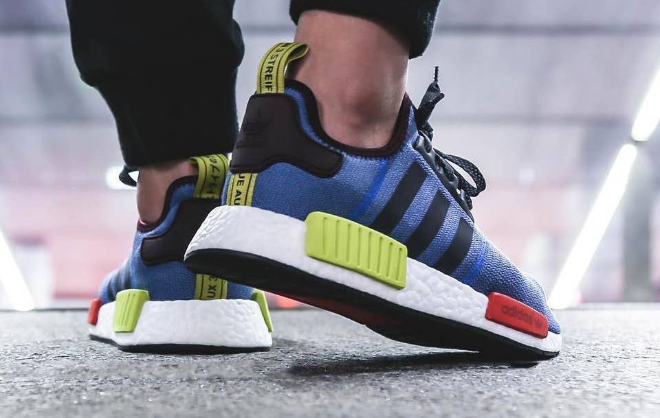 Adidas NMD Blue Green Red