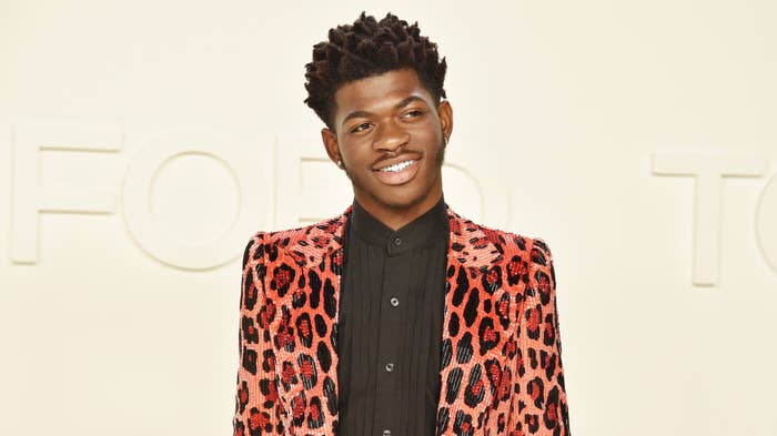 Lil Nas X attends the Tom Ford AW/20 Fashion Show