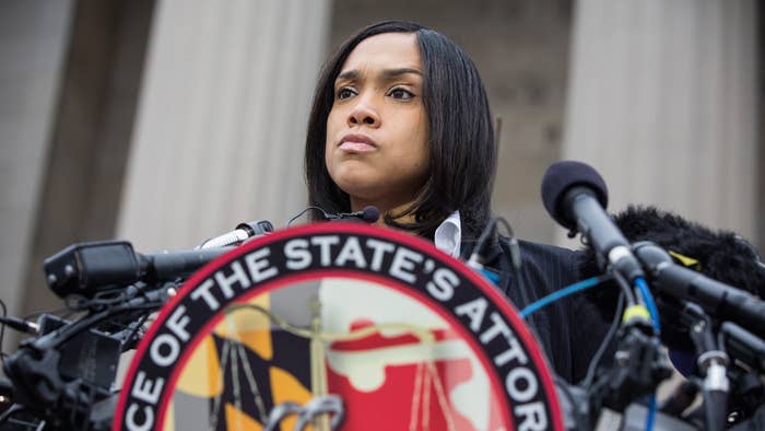 Baltimore City State&#x27;s Attorney Marilyn J. Mosby