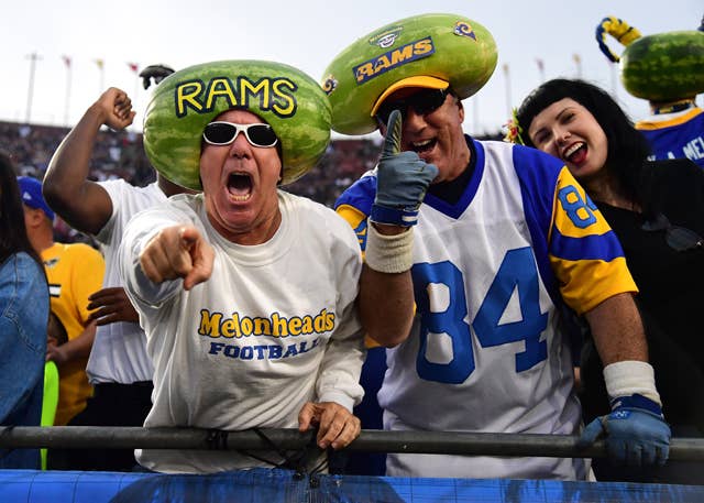 Los Angeles Rams fans
